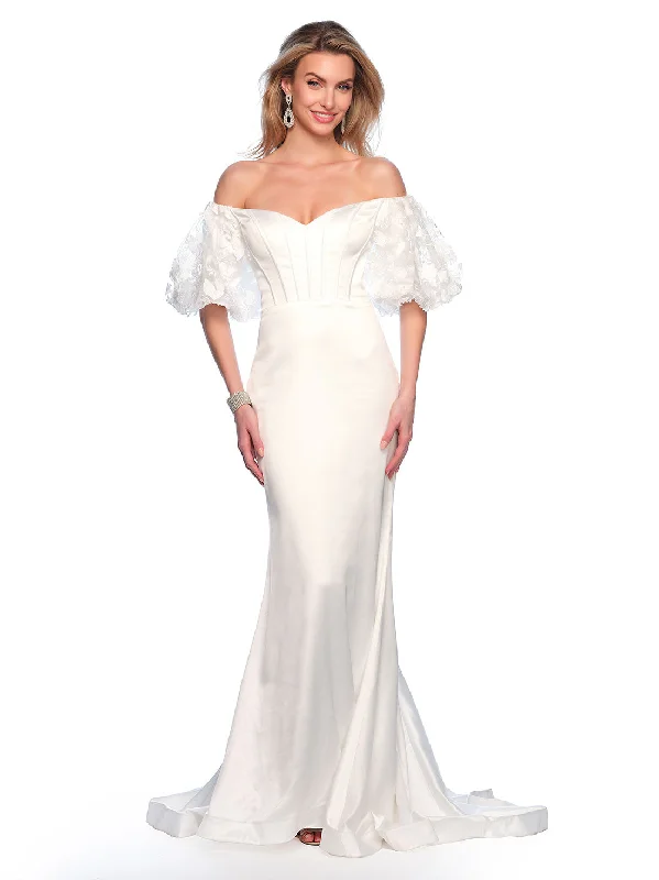 Comfort Meets Fashion Wedding Dress by Dave and Johnny 11344