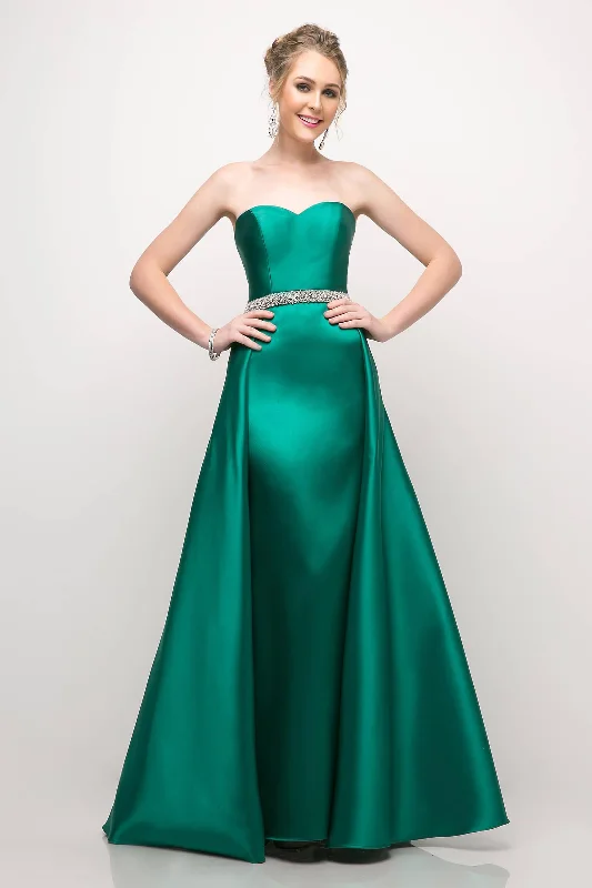 Classic Modern Offers Cinderella Divine UT253 Prom Long Strapless Sweetheart Mikado Ball Gown