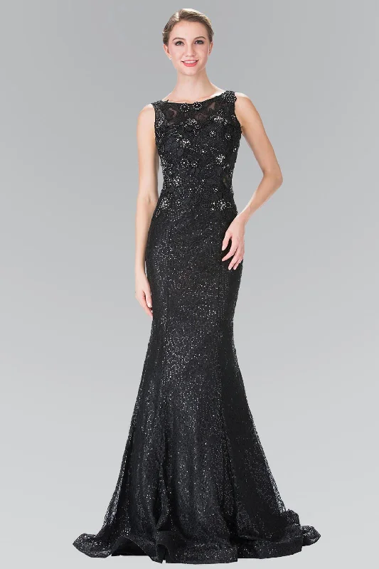 Relaxed Style Deals Prom Long Formal Dress Sequined Black Evening Gown