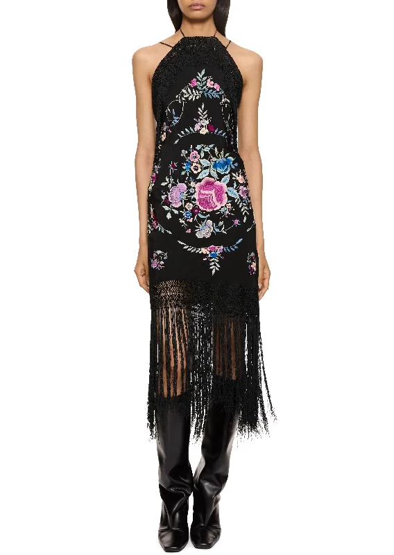 Best-Sellers Flora Demi Couture Piano Shawl Halter Mini Dress