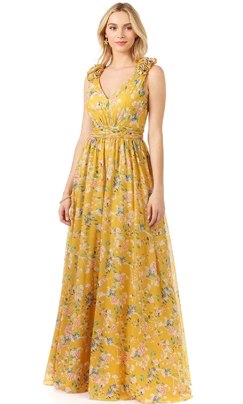 Classy Style Discounts Lara Dresses 29275 - Floral Sleeveless Maxi Dress