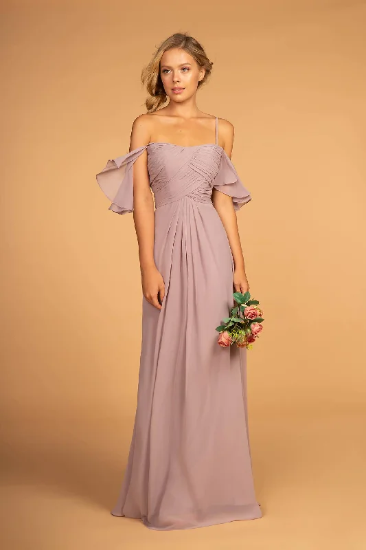 Evening Elegance Formal Chiffon Long Dress Bridesmaid