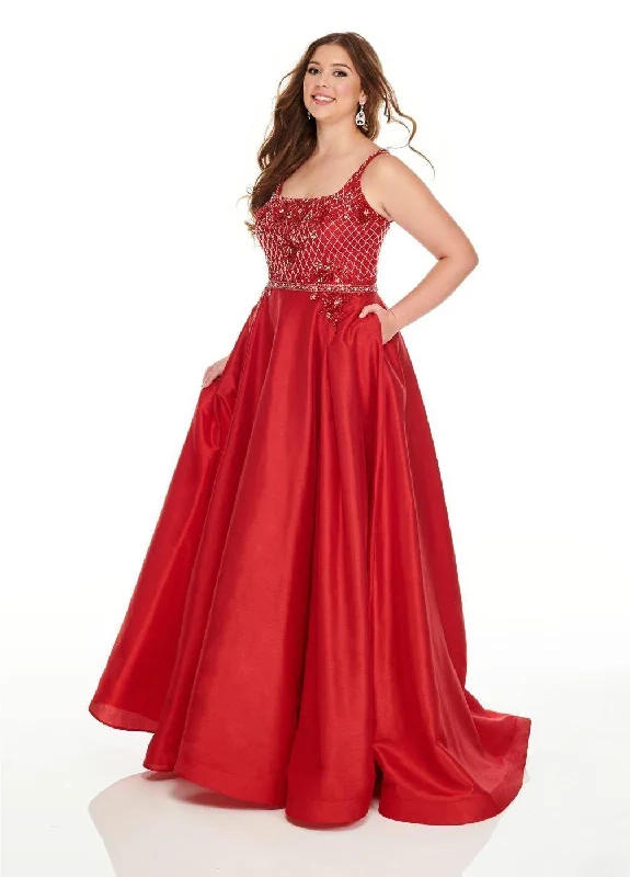 New Arrivals Rachel Allan Prom Long Plus Size Dress