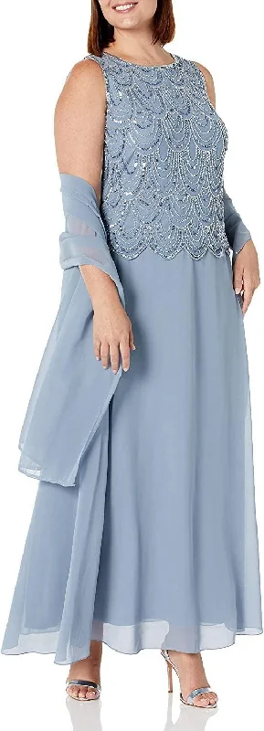 Fashion Deal J Kara Long Mother of the Bride Dress Sale