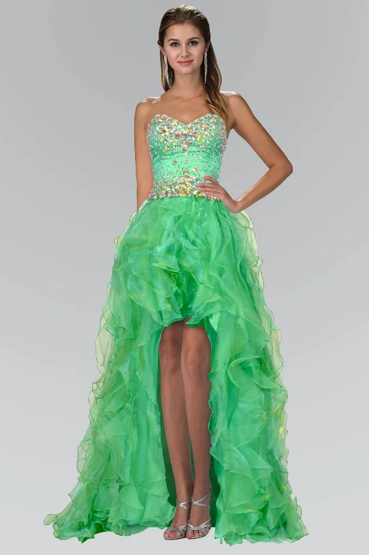 Style Breakthroughs Organza High Low Long Prom Dress