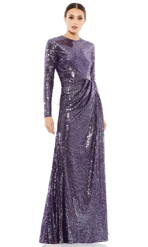 Contemporary Fashion Sale Mac Duggal 10824 - Sequined Evening Gown | Couture Candy