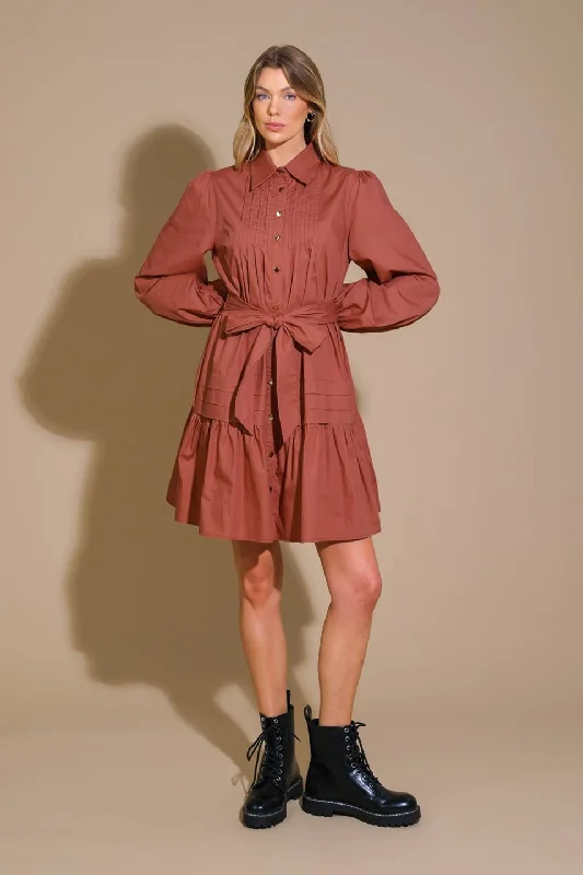 Must-Have Style Discounts AESTHETIC POSE WOVEN MINI DRESS