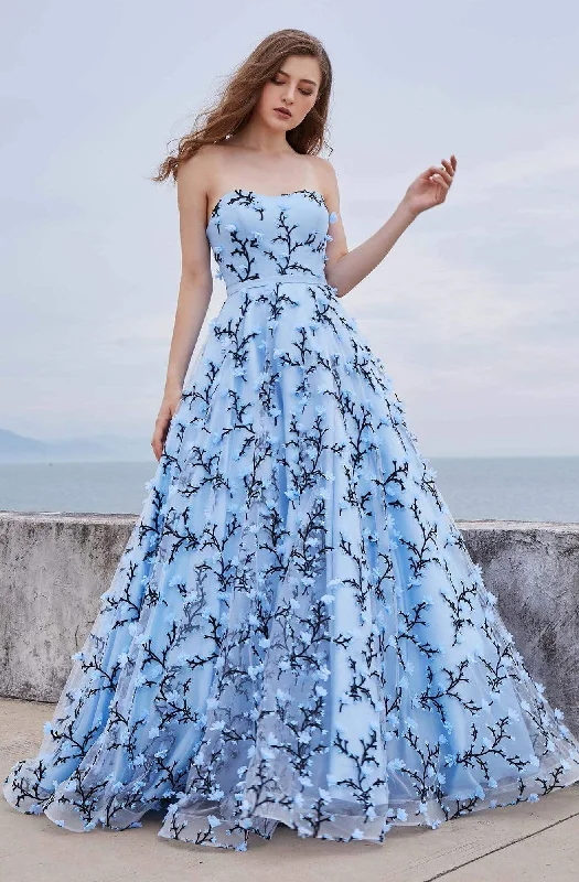 Best-Sellers J'Adore Dresses - J16002 Floral Applique Sweetheart Ballgown