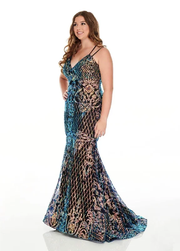 Holiday Attire Sale Rachel Allan Sexy Formal Prom Long Dress Plus Size