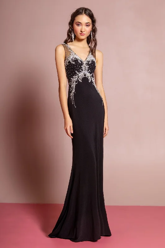 Fashion Deal Prom Long Sleeveless Dress Evening Gown