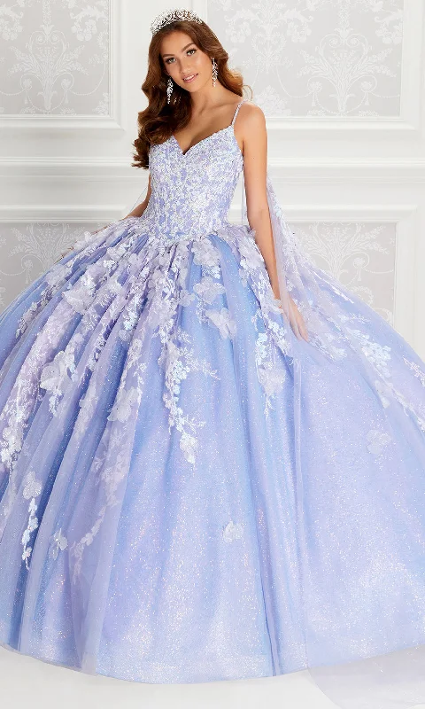 Flash Sale Princesa by Ariana Vara PR22143 - Floral Quinceañera Ball Gown