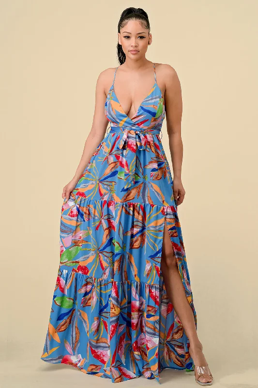 Sale Event, Prices Rock Long Floral Printed Maxi Dress