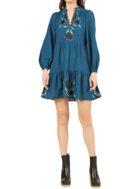 Luxury Fashion Discounts Lora Mini Dress In Salma Bayou