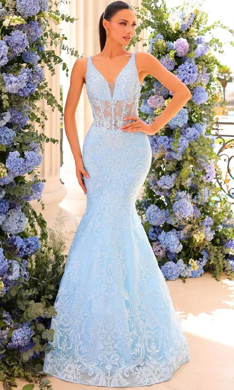 Cool Prices Clarisse 810885 - Embroidered Mermaid Prom Gown