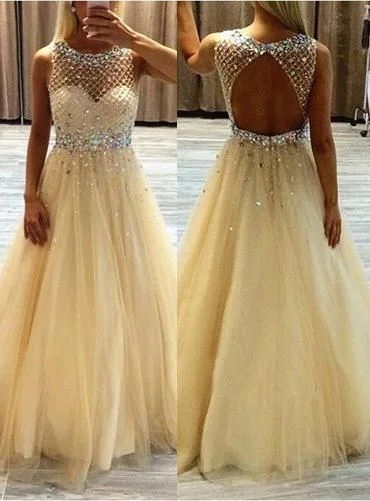 Fashionista Favorites Fashion Floor Length Prom Dress Beaded Formal Dresses Wedding Party Dress   cg6470