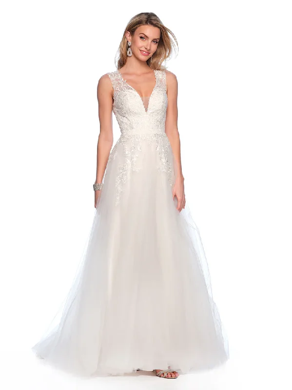 Unleash Your Trendy Side Wedding Dress by Dave and Johnny 10464