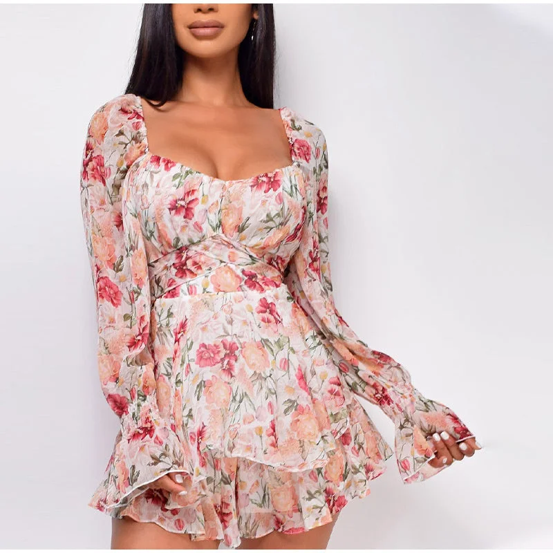 Fashion Essentials Julia Fashion - Boho Summer Women Floral Dress