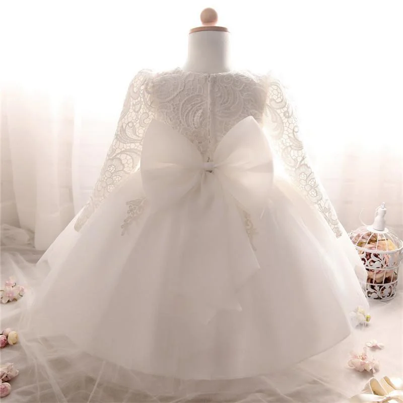 Fashion Deal Girls Dresses, Baptism, Wedding Dresses For Kids 0-2 Yrs