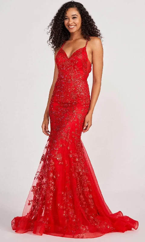 Enjoy Discount Colette By Daphne CL2076 - Embellished Sleeveless Prom Gown