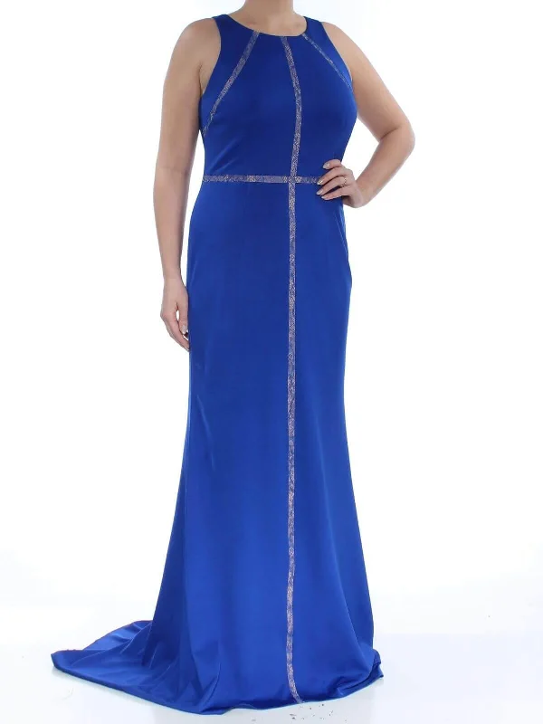 Premium Style Offers Adrianna Papell AP1E202052 Long Formal Sleeveless Fitted Dress