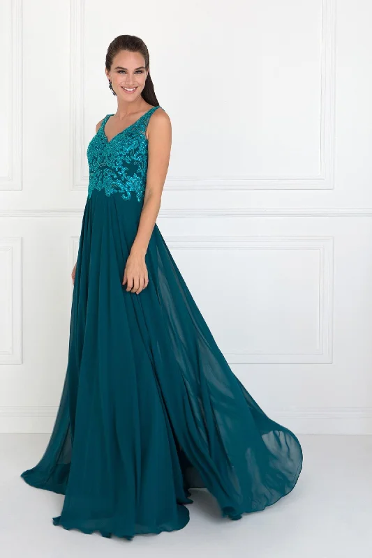 Avant-Garde Style Promotions Long Formal Prom Dress Plus Size Evening Gown