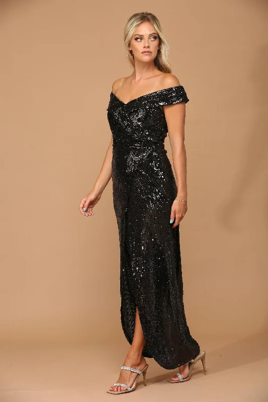 Fashionista Sale Long Off Shoulder Formal Evening Gown Sale