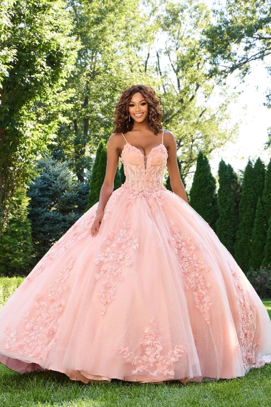 Stylish Savings Jovani 43431 Long Ball Gown Floral Quinceanera Dress