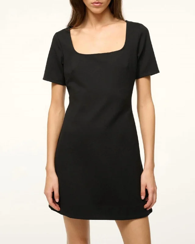 Sleek Style Discounts Stern Mini Dress In Black