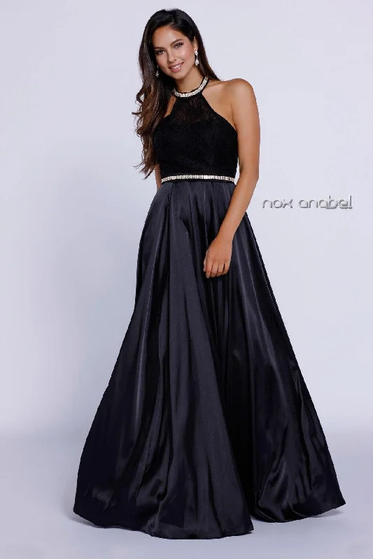 Modern Fashion Sale Nox Anabel 8198 Long Sleeveless Evening Gown