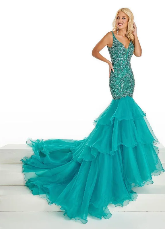 Crazy Price Slashing Rachel Allan Sparkling Long Formal Prom Dress