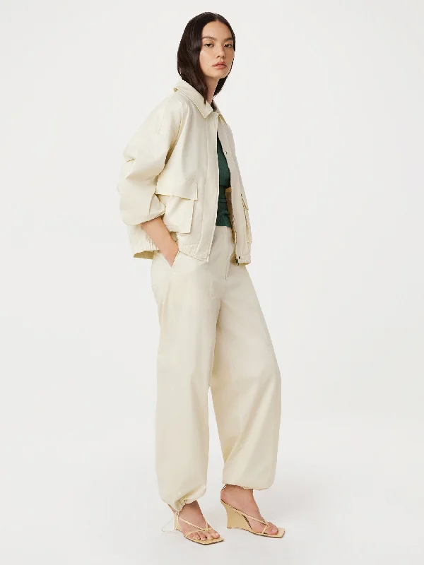 Bold Style Discounts The Emma Parachute Wide Leg Pant in Fog