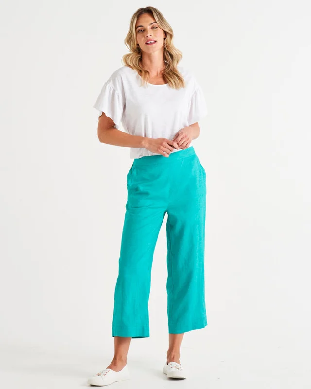 Timeless Elegance Sale Betty Basics Parker Pant Teal