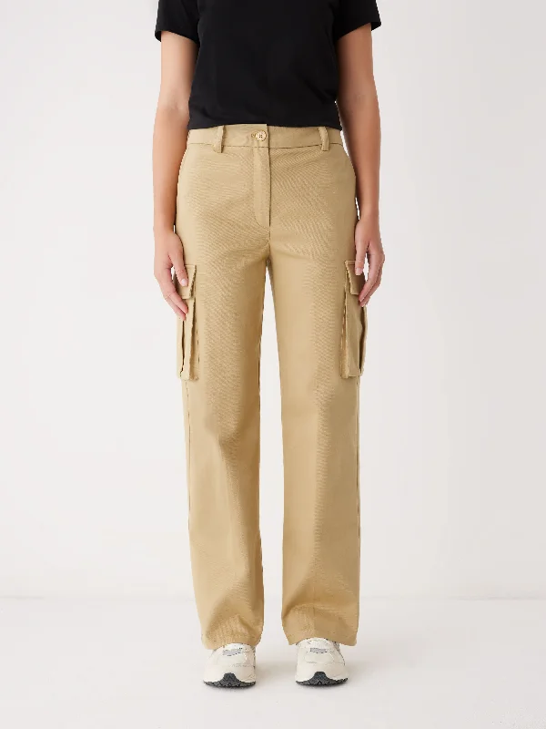 Modern Fashion Sale The Annie Cargo Pant in Golden Beige