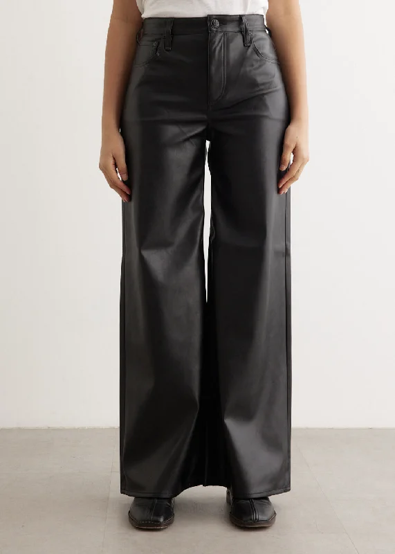 Embrace New Fashion Sofie Ankle Faux Leather Pants