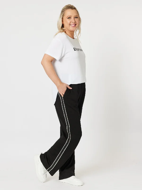 Boutique Styles Threadz Urban Track Pant Black