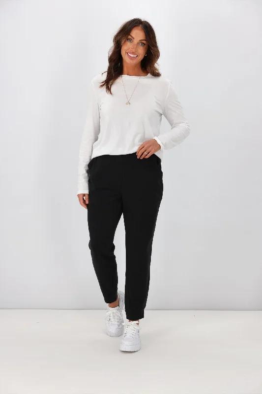 Hot Brand Discounts Betty Basics Lindsay Jogger Black