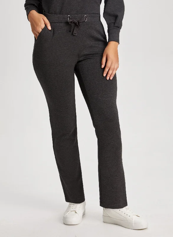 Flash Sale Pull-On Straight Leg Pants