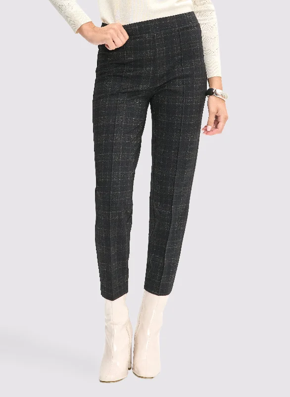 Embrace New Fashion Sofia Plaid Print Pants - Short