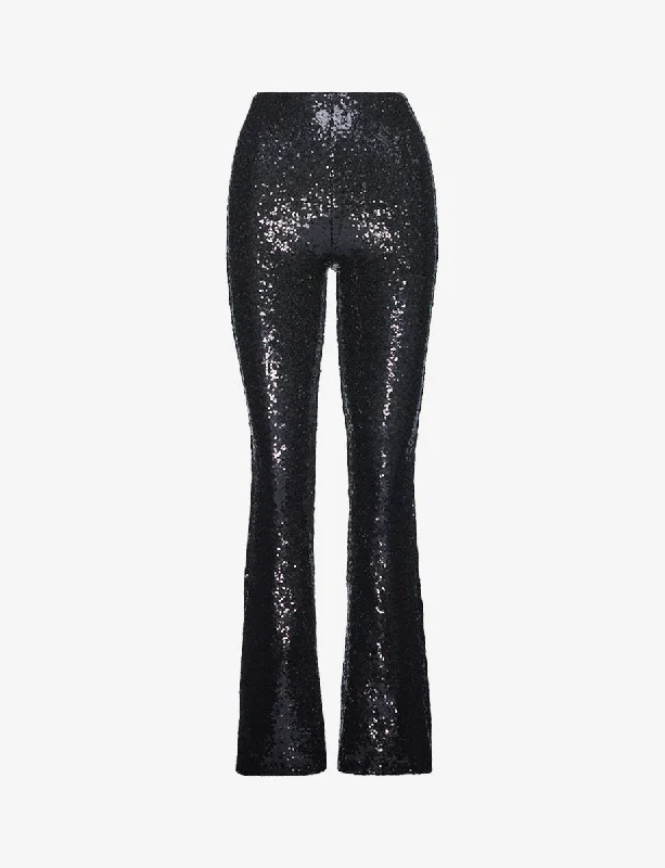 Discover Promotions Sequin Flared Legging