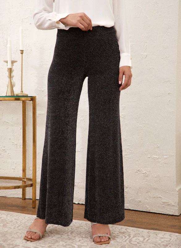 Discover Now Pull-On Wide Leg Glitter Pants