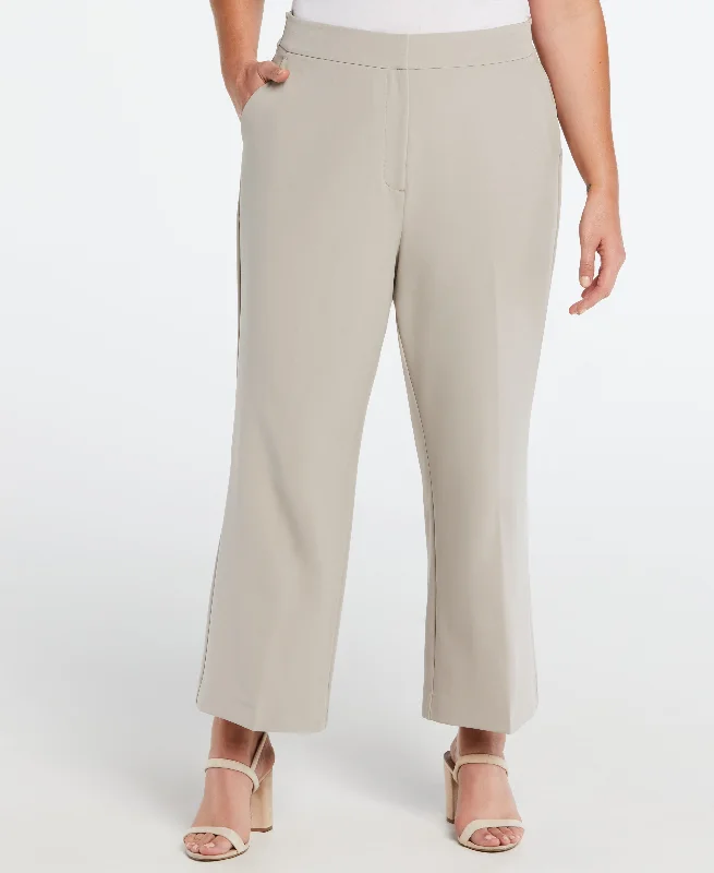 Chic & Cozy Collection Plus Size Cropped Culotte Pant