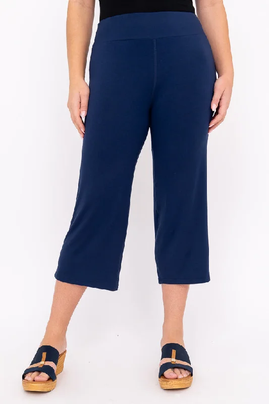 Valentine's Special Yoga Capri, Indigo