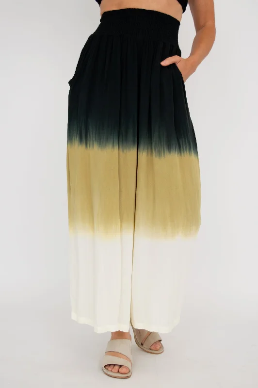 Sophisticated Style Offers Sesa Pant, Black Dip-Dye