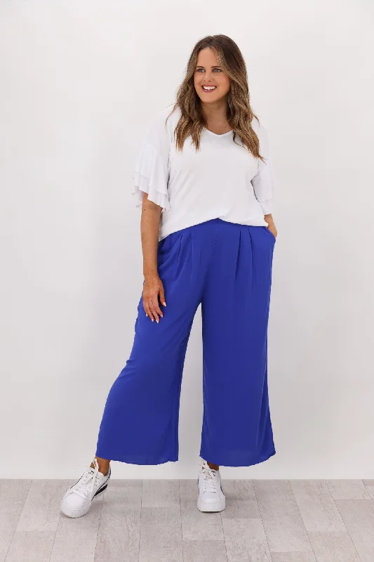 Classy Style Discounts Betty Basics Olympia Pant Deco Blue