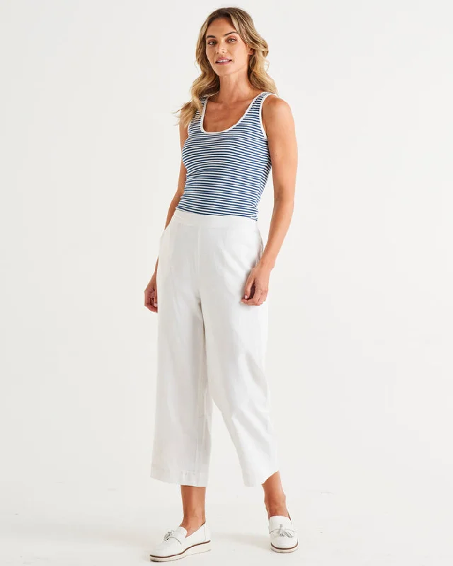 Feminine Style Promotions Betty Basics Parker Pant White