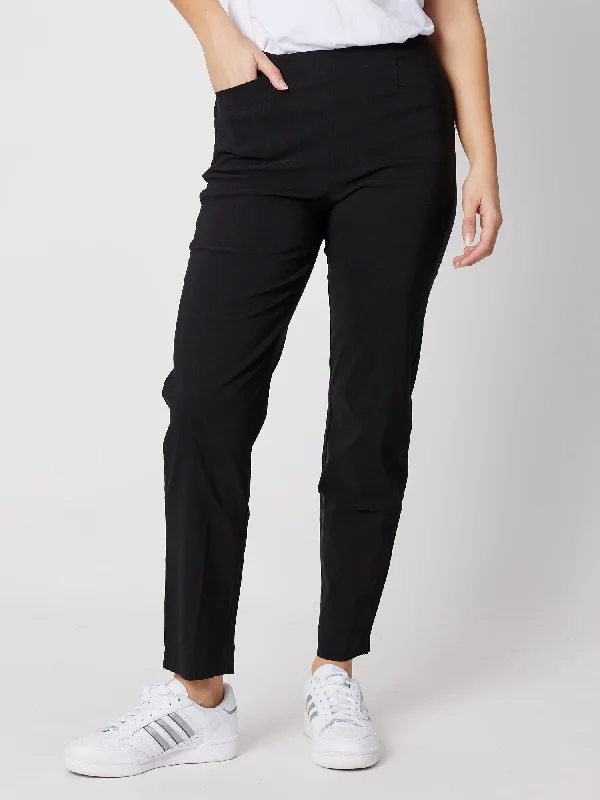 Imeless Style Threadz Basics Full Length Pants Black