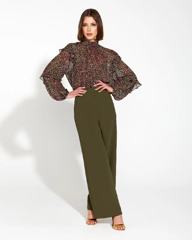 Spring Fashion Fate Alter Ego Tailored Pant Olive