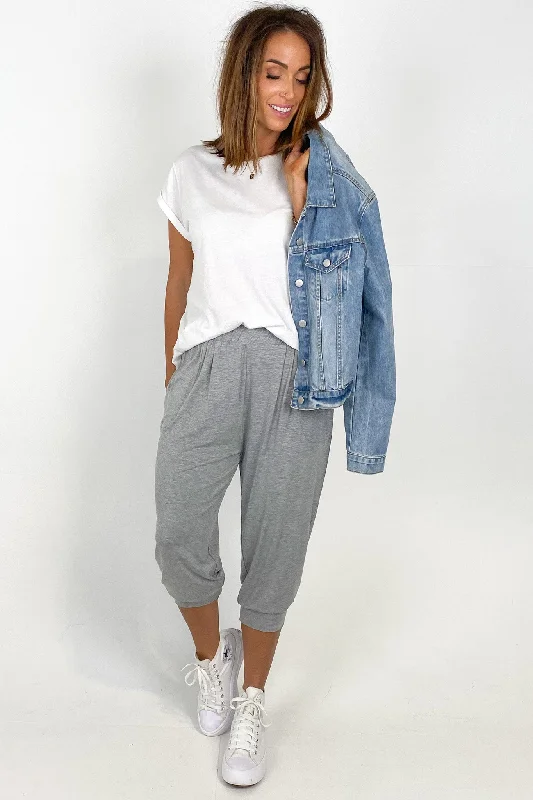 Limited Time Flash Sale Betty Basics Tokyo 3/4 Pant Grey Marle