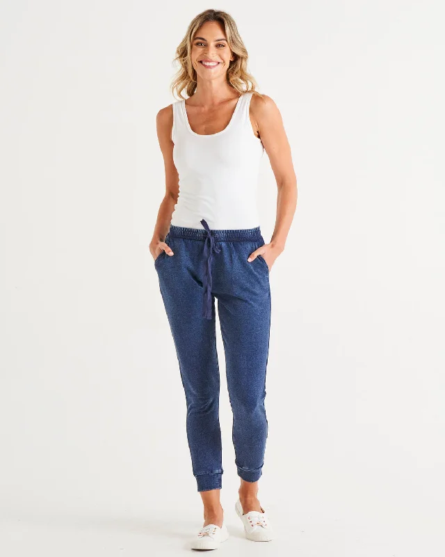 Romantic Chic Deals Betty Basics Heidi Pant Indigo Wash