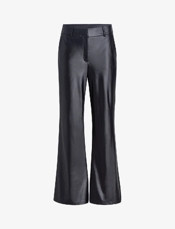 New Styles Just In Matte Metallic Wide Leg Trouser